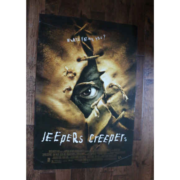 VINTAGE Jeepers Creepers 2001 Original Movie Poster Double Sided Mirror